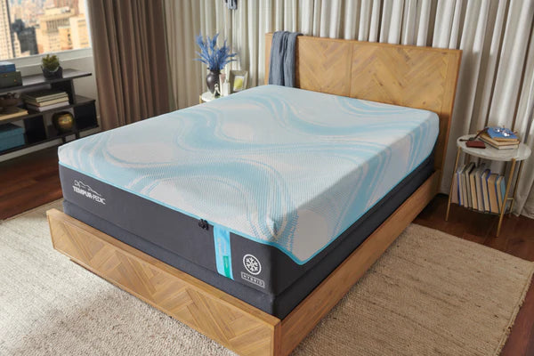 Natural latex and organic cotton blend mattressesTempur-Pedic LuxeBreeze Medium Hybrid King Mattress Natural latex and organic cotton blend mattressesTempur-Pedic LuxeBreeze Medium Hybrid King Mattress