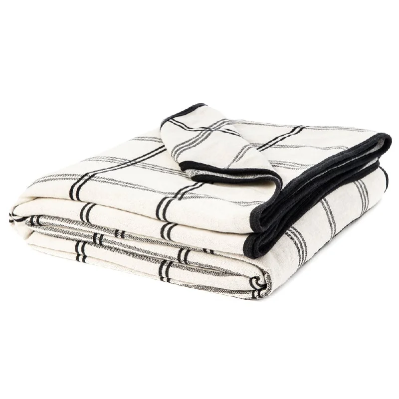Waterproof picnic blankets with carrying handleFleece blankets for a cozy and plush textureWalter beige and black plaid throw Waterproof picnic blankets with carrying handleFleece blankets for a cozy and plush textureWalter beige and black plaid throw