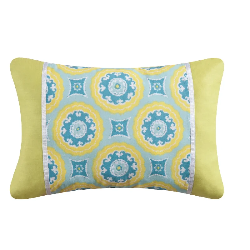 Soft and Fluffy Pillows for Bedroom ComfortDelilah Blue Pillow