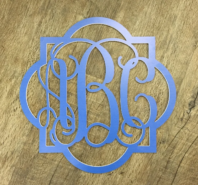 Silk Pillows for Smooth Skin and HairWall Monogram -  Quatrefoil