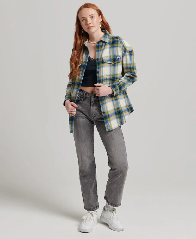 Vintage Check Overshirt | Friars Green Check