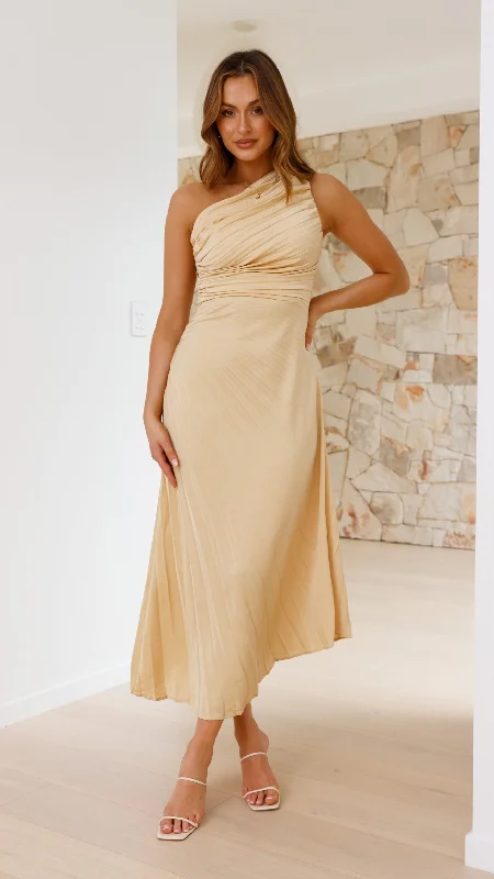 Marissa Maxi Dress - Yellow