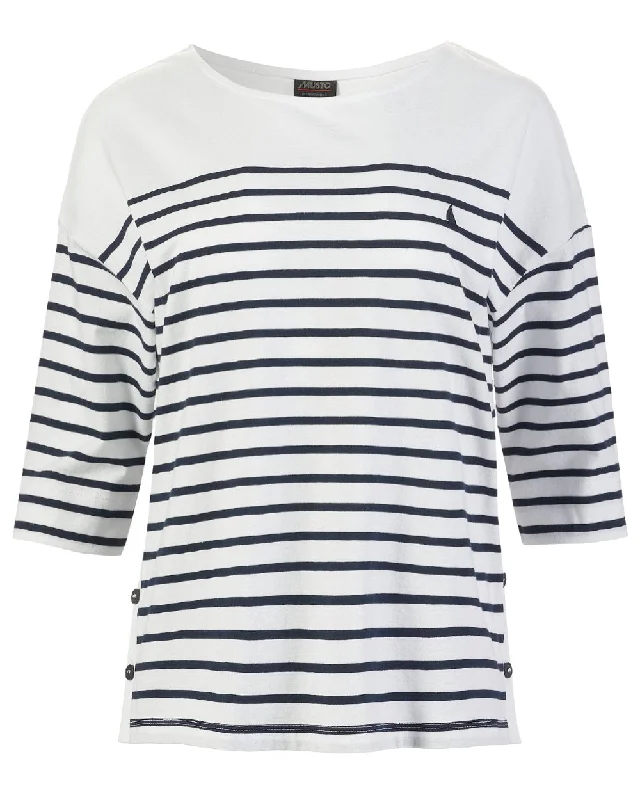 Musto Womens Falmouth Striped T-Shirt