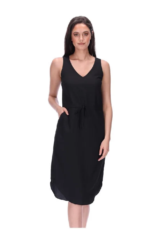 Simone Midi Dress Black