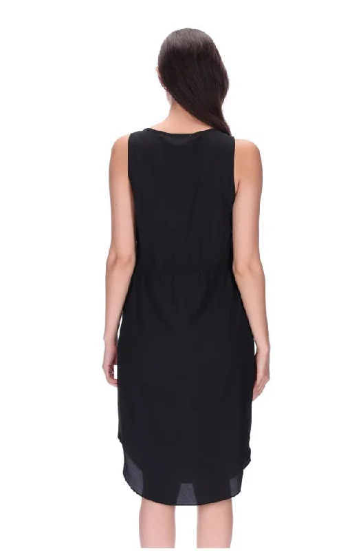 Simone Midi Dress Black