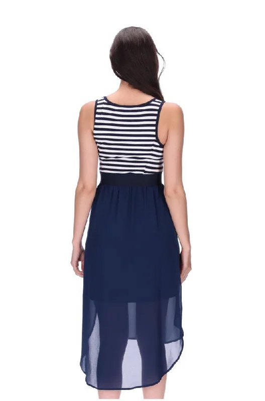 Siri Midi Dress Navy