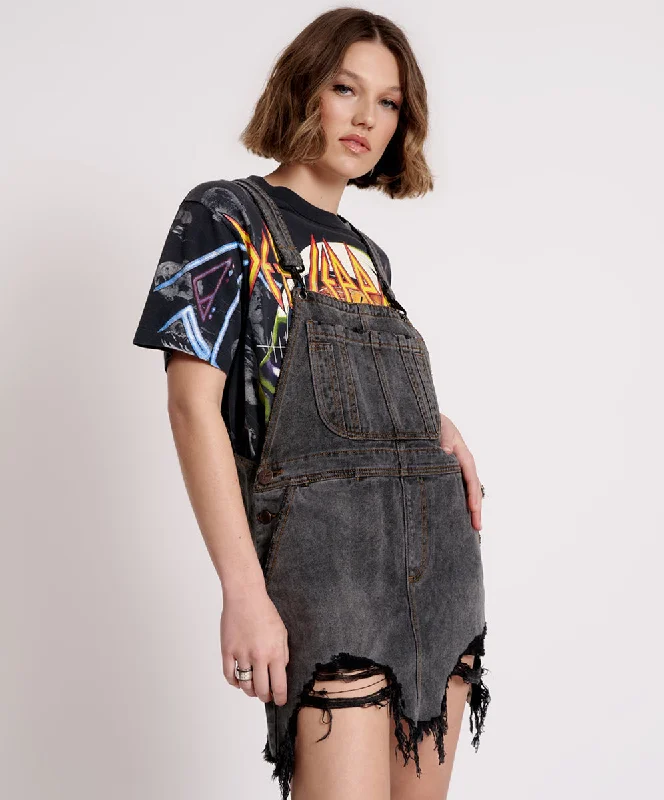 STANTON ST DENIM PINI DRESS