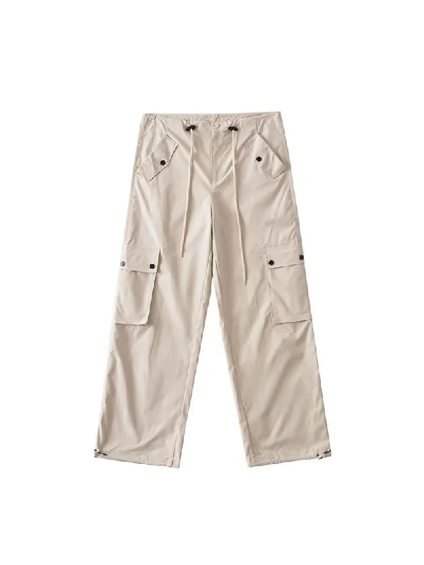 Wide Leg Cargo Pants