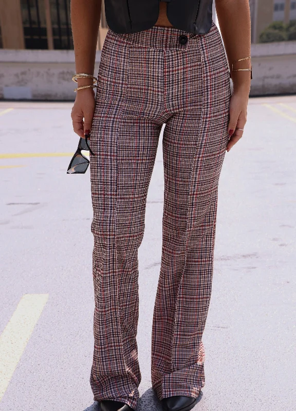 Plaid About You Pants