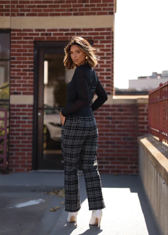 Plaid To Impress Pants