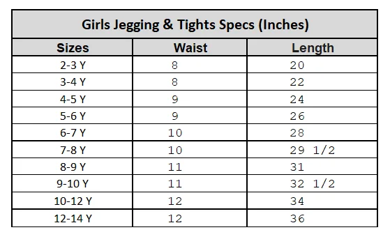 Girls Lycra Jersey Tights Basic-Cadmium Yellow