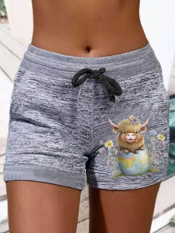 Baby Highland Cow Print Sweatpants