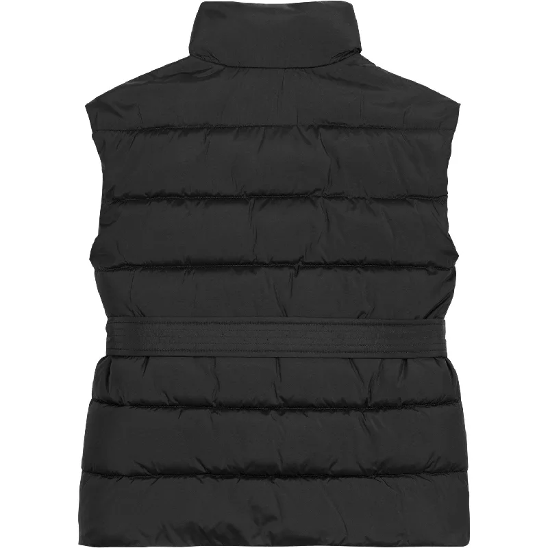 Calvin Klein Ck Black Belted Puffer Vest