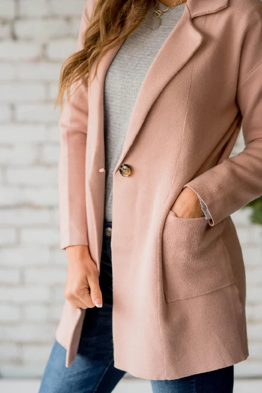 Classy Pocket Tunic Blazer