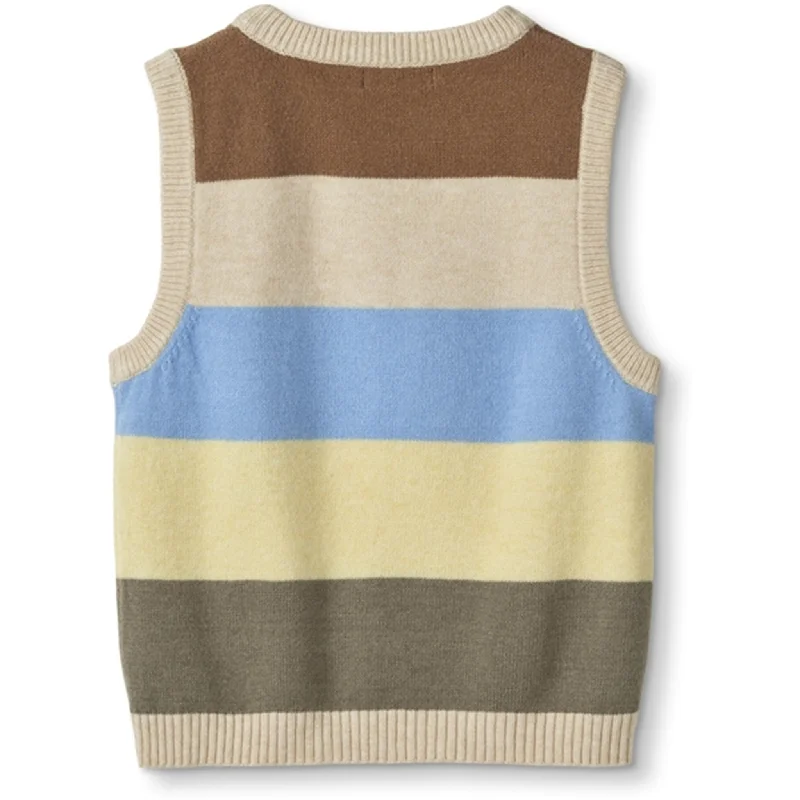 Fliink Sandshell Multi Stripe Vest