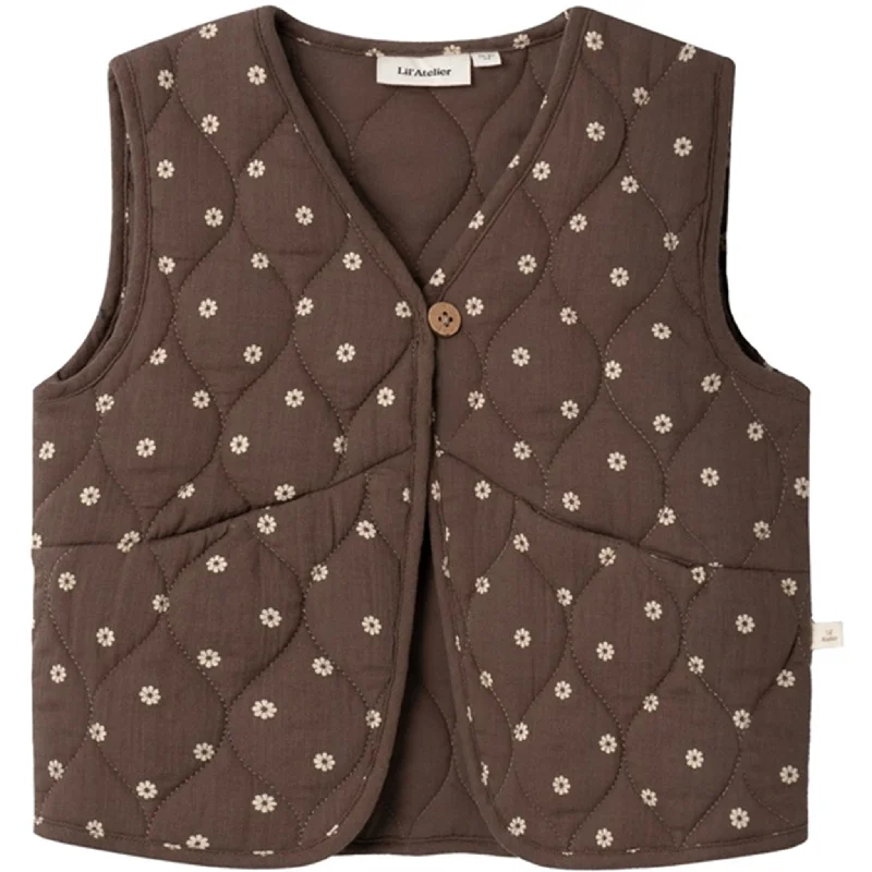 Lil'Atelier Rain Drum Hulla Quilted Vest