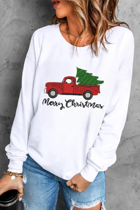 TastyHottie - MERRY CHRISTMAS Graphic Sweatshirt