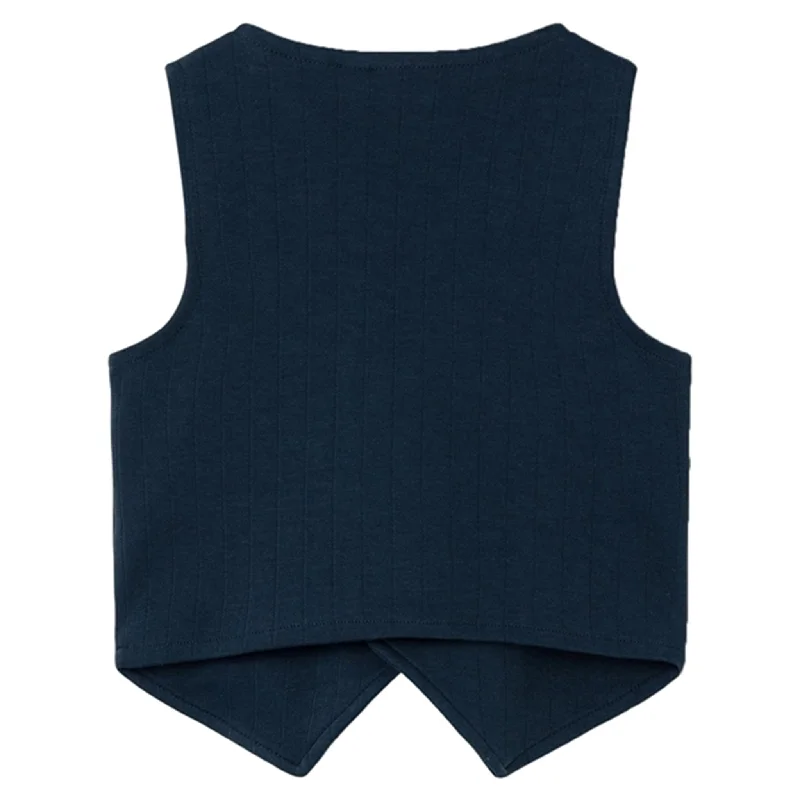 Name it Dark Sapphire Franklin Solid Sweat Vest