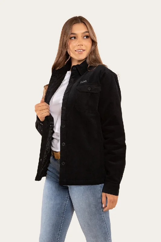 Rosewood Womens Overshirt - Black