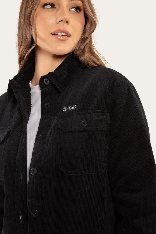 Rosewood Womens Overshirt - Black