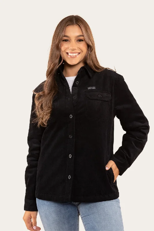 Rosewood Womens Overshirt - Black