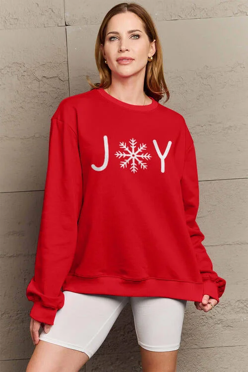 TastyHottie - Simply Love Full Size Graphic Long Sleeve Sweatshirt