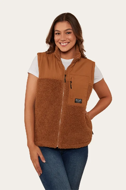 Trails Womens Vest - Toffee