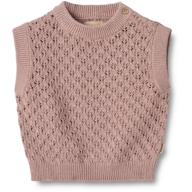 Wheat Dry Rose Knit West Saga