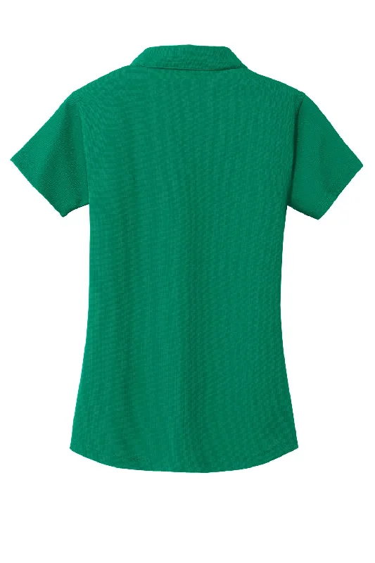 Port Authority Womens Dry Zone Moisture Wicking Short Sleeve Polo Shirt - Jewel Green