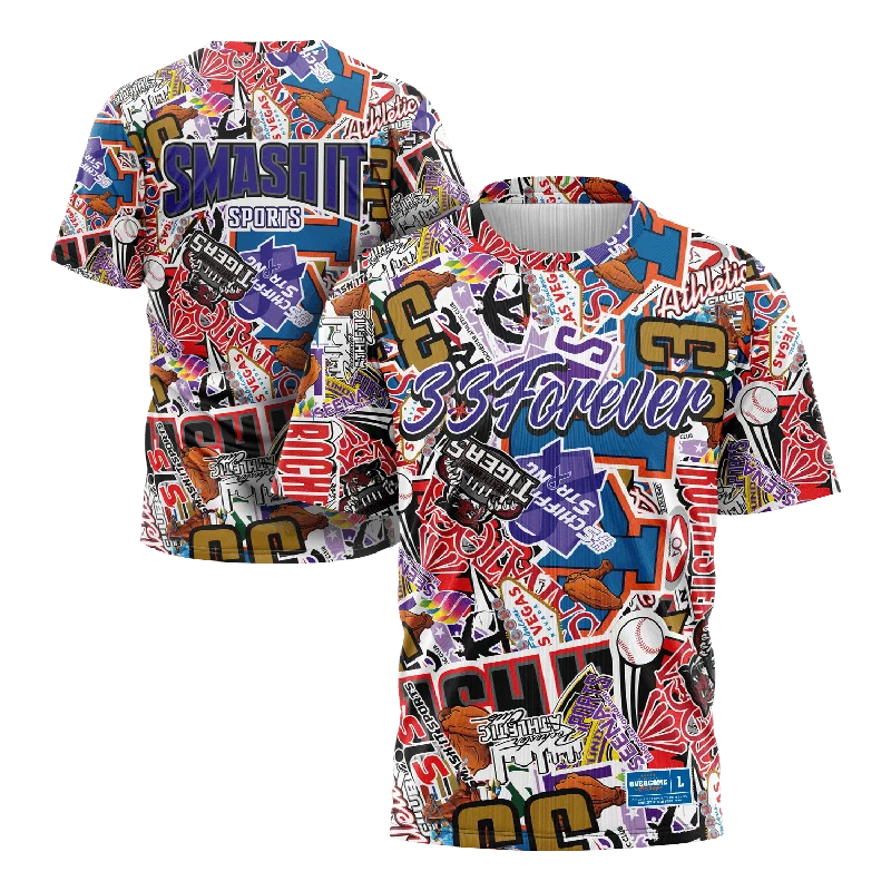 Smash It Sports Short Sleeve Shirt - 33 Forever