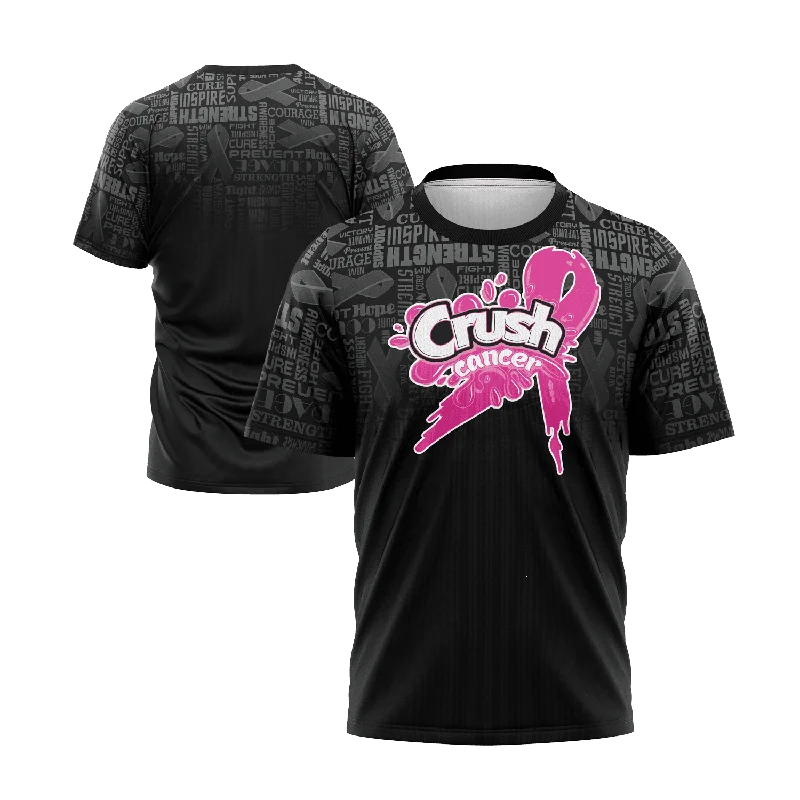 Smash It Sports Short Sleeve Shirt - Crush Breast Cancer