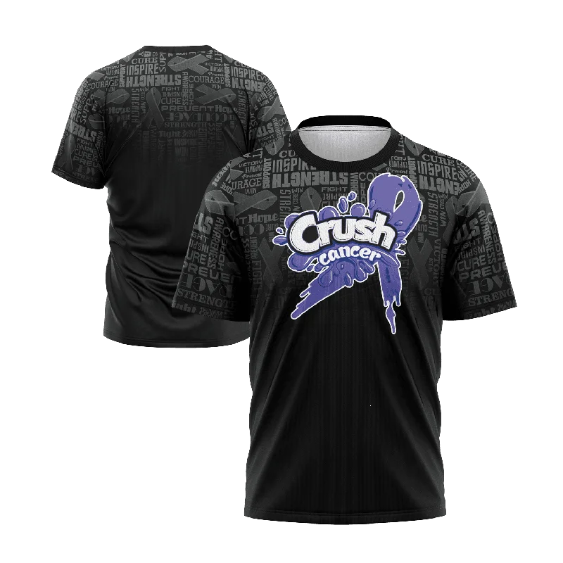 Smash It Sports Short Sleeve Shirt - Crush Pancreatic Cancer