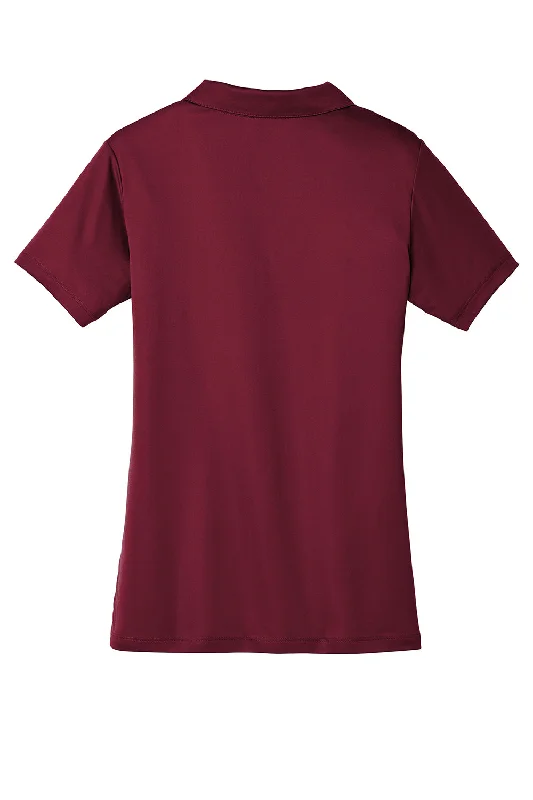 Sport-Tek Womens Competitor Moisture Wicking Short Sleeve Polo Shirt - Maroon