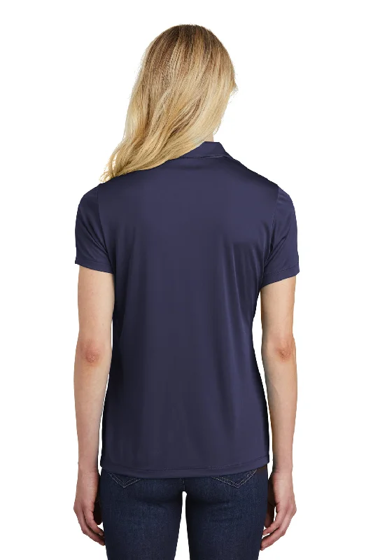 Sport-Tek Womens Competitor Moisture Wicking Short Sleeve Polo Shirt - True Navy Blue