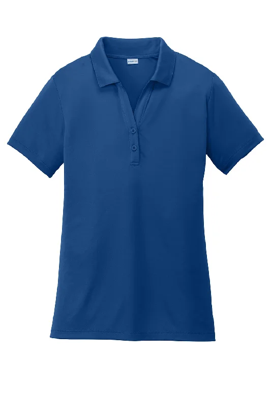 Sport-Tek Womens Competitor Moisture Wicking Short Sleeve Polo Shirt - True Royal Blue