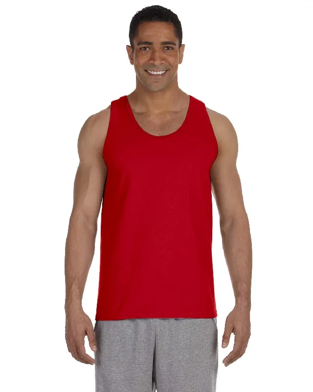 Gildan Ultra Cotton Tank | Red