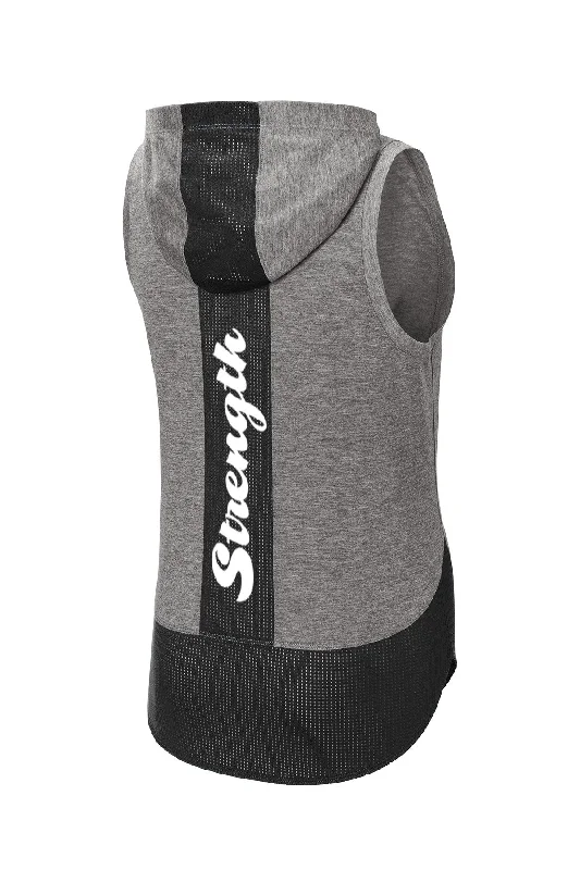 Women's Reflective Hoodie Tank - Your Custom Design